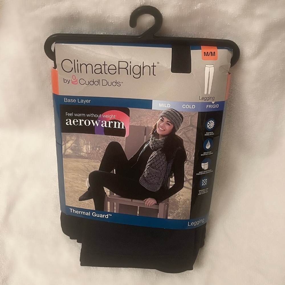 CuddlDuds ClimateRight Thermal Guard Leggings